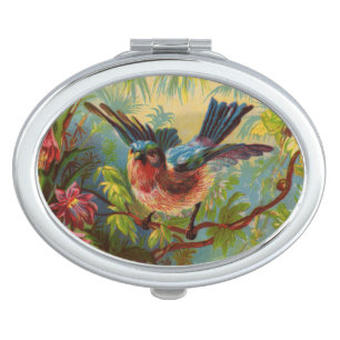 Summer Bluebird Compact Mirror