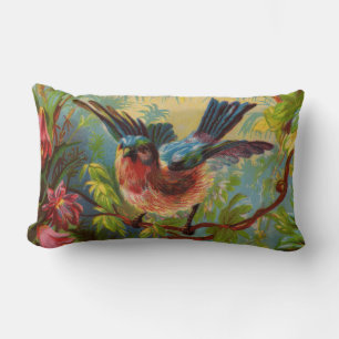 Summer Bluebird Lumbar Pillow
