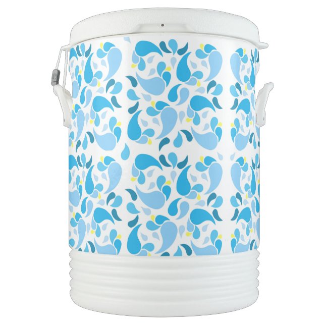 Summer Blues Beverage Cooler (Back)