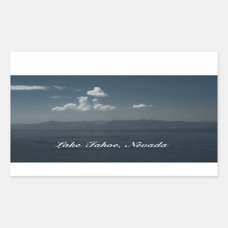 Summer Blues Rectangular Sticker