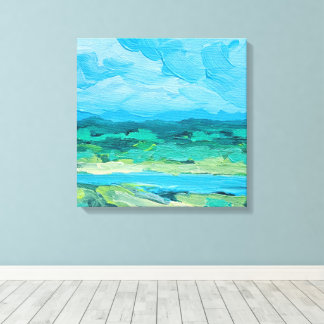 Summer Blur Canvas Print