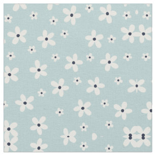 Custom Daisy Fabric