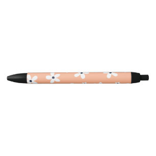 Summer Boho White Daisy Flowers Pen