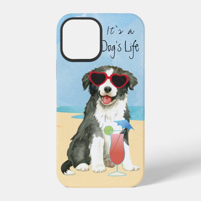 Summer Border Collie Case-Mate iPhone Case (Back)