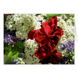 Summer Bouquet Flowers Cards