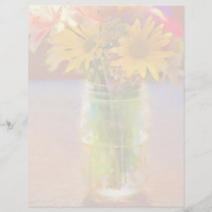Summer Bouquet. Letterhead