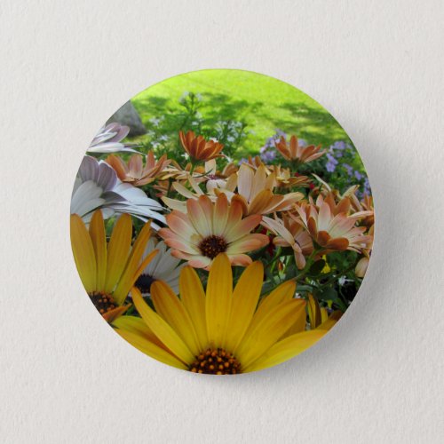 Summer Bouquet Pinback Button