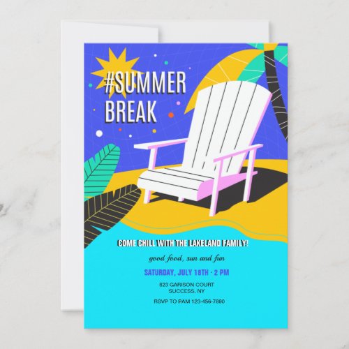 Summer Break Invitation