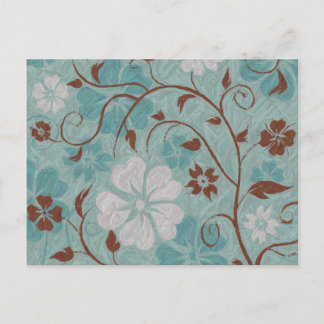Summer Breeze Floral Collection Postcard