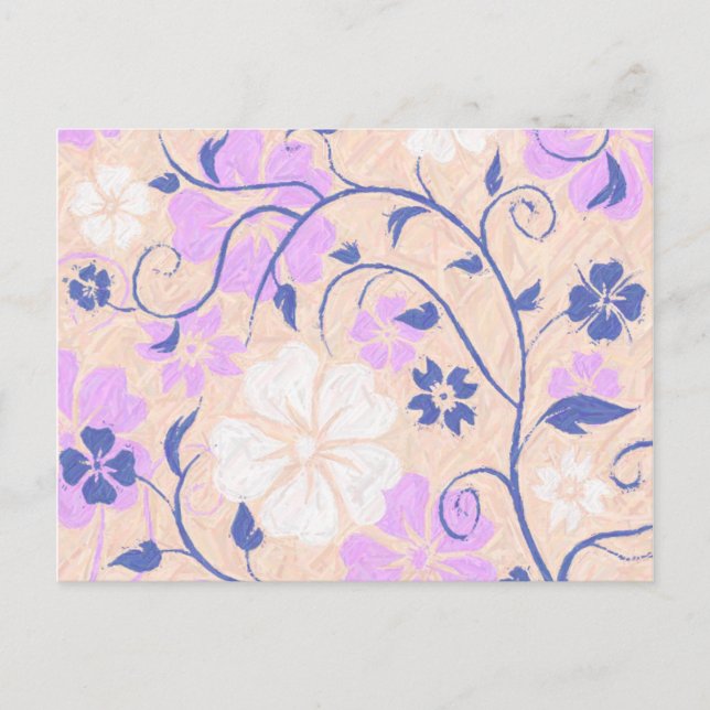 Summer Breeze Floral Collection Postcard (Front)