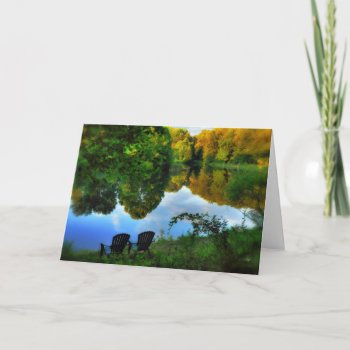 Summer Breeze Greeting Card - Blank Verse by LoisBryan at Zazzle