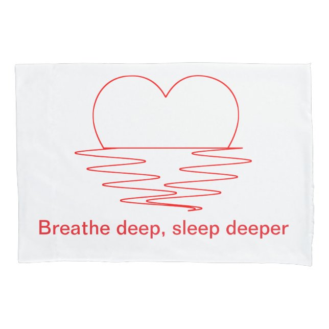 Summer Breeze Pillow – Breathe Deep, Sleep Deeper Pillow Case (Front)