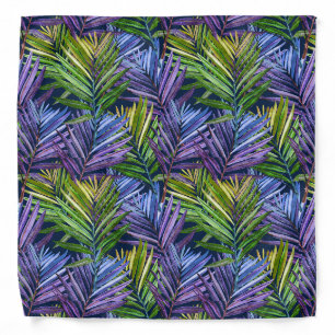 Summer Breeze Tropical Beach Palms Bandana