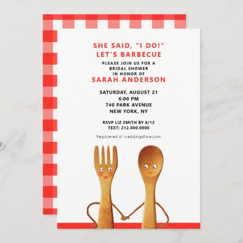 Summer Bridal Shower Invitation