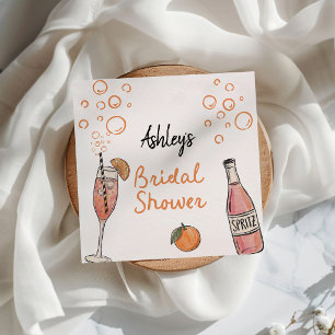 Summer Bridal Shower Napkins
