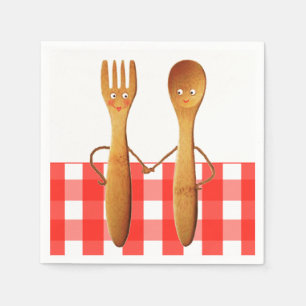 Summer Bridal Shower Napkins
