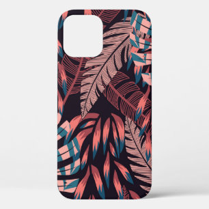 Summer bright seamless background with colorful tr iPhone 12 case