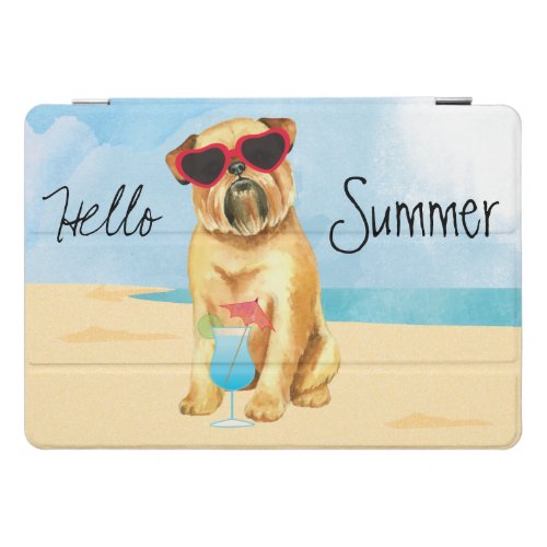 Summer Brussels Griffon iPad Pro Cover