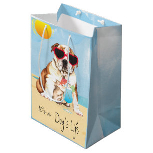 bulldog gift bag