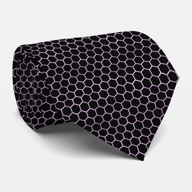 Summer Bumble Bee Neck Tie (Rolled)