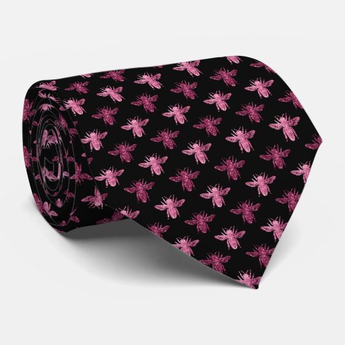 Summer Bumble Bee Neck Tie