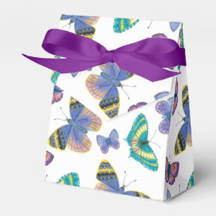 Summer Butterflies Favor Boxes