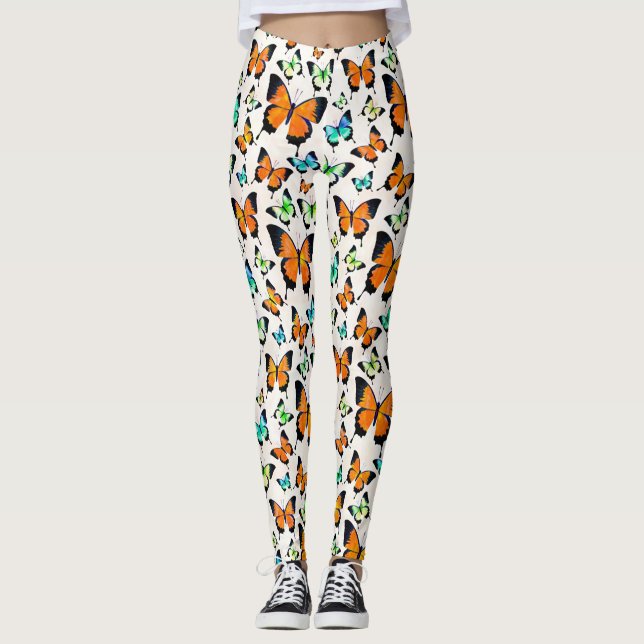 Summer butterflies  leggings (Front)