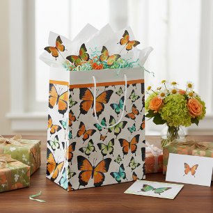 Summer butterflies  medium gift bag
