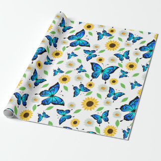 Summer Butterflies Wrapping Paper