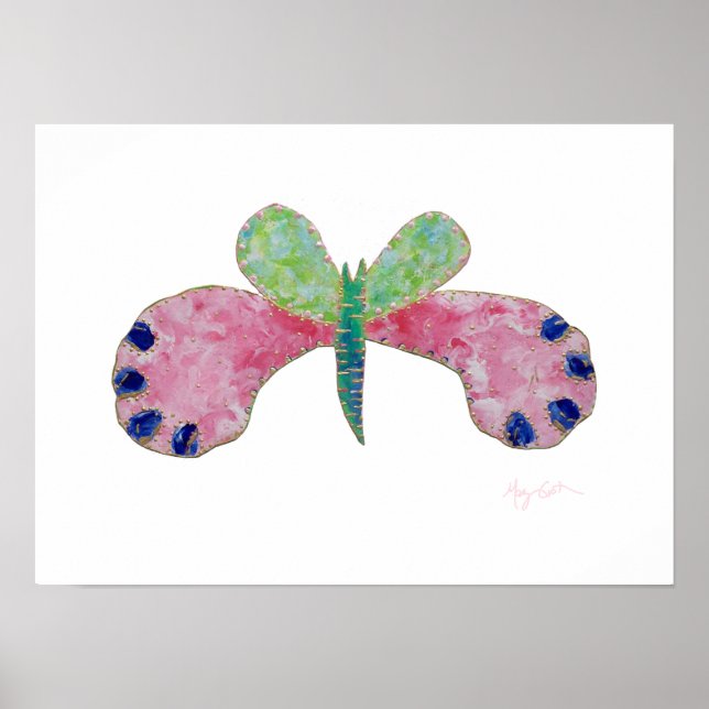 Summer Butterfly Print (Front)