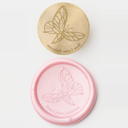 Summer Butterfly  Wax Seal Stamp