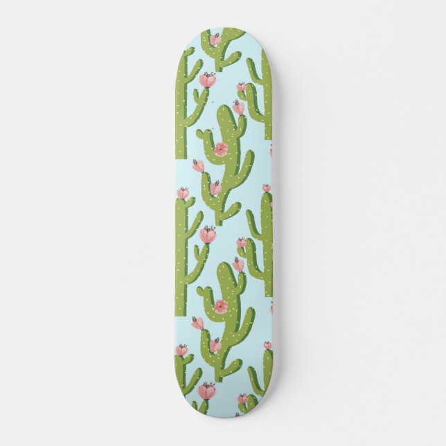 Summer Cactus Skateboard (Front)