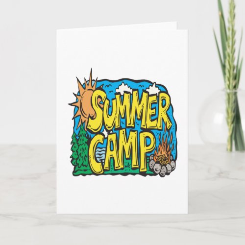 Summer Camp Card