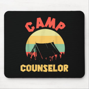 Summer Camp Counselor Director Camper Mouse Pad