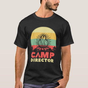 Summer Camp Director Counselor Camper Vintage Camp T-Shirt