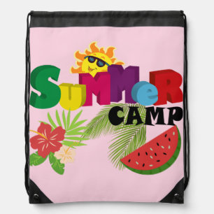 Summer Camp Drawstring Bag