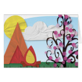 Summer Camp Illustrated Card (Front Horizontal)