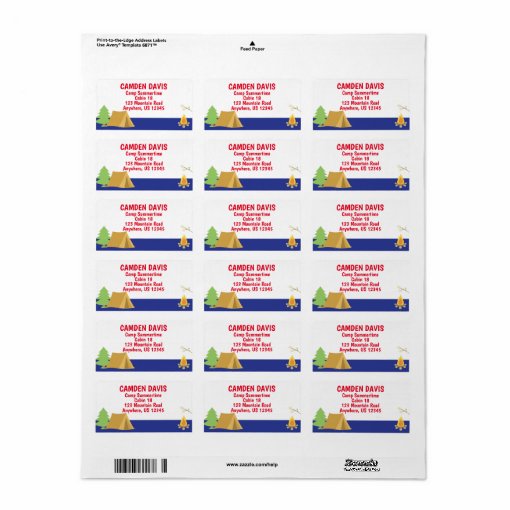summer-camp-large-return-address-labels-zazzle