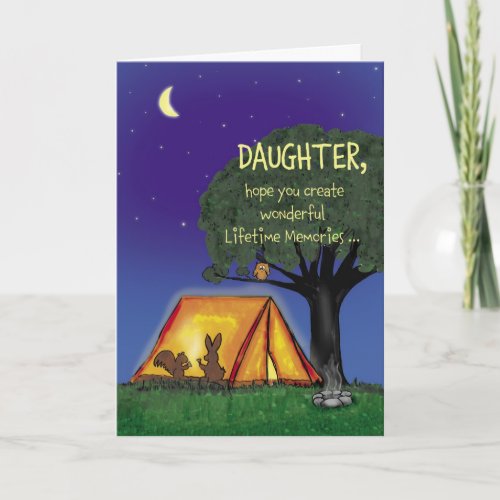 Summer Camp _  Son _ Miss you _ Daughter Card