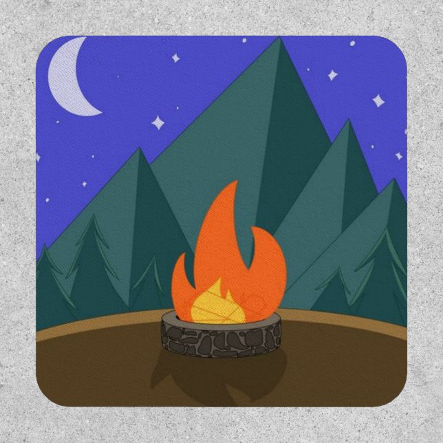 Summer campfire patch (Front)
