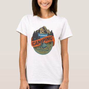 Summer Camping Adventure Begins T-Shirt