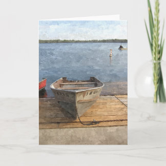 SUMMER CARD: Lake Harriet, "Boat & Couple"_ Card