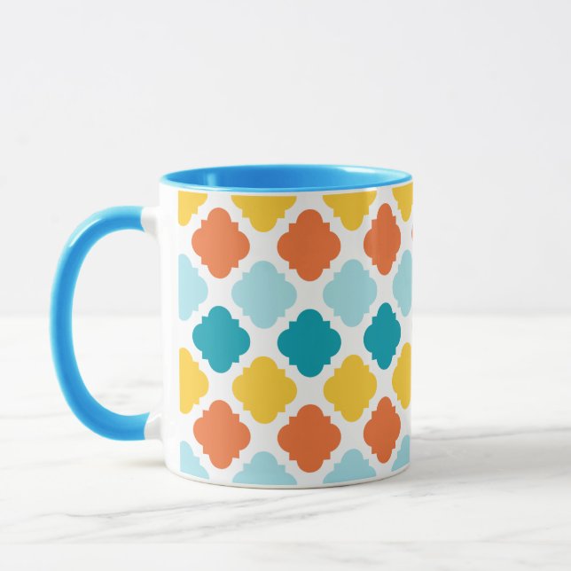 Summer Carnival Pattern Mug (Left)