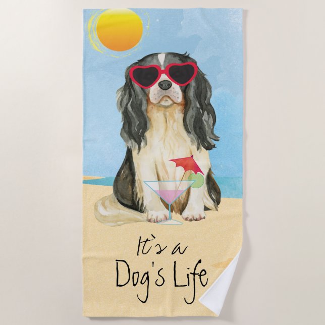 Summer Cavalier Beach Towel (Front)