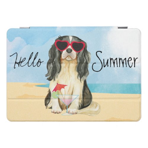 Summer Cavalier King Charles Spaniel iPad Pro Cover