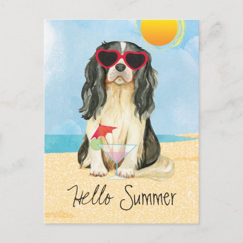 Summer Cavalier Postcard