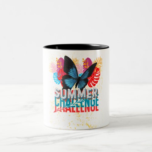 Summer challenge  themed coffee mug