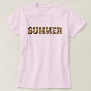 Summer Cheetah Print T-Shirt
