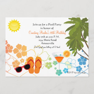 Summer Chillin' Invitation