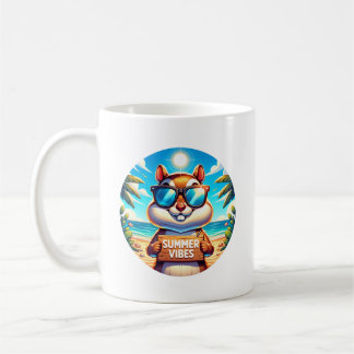 Summer Chipmunk Coffee Mug